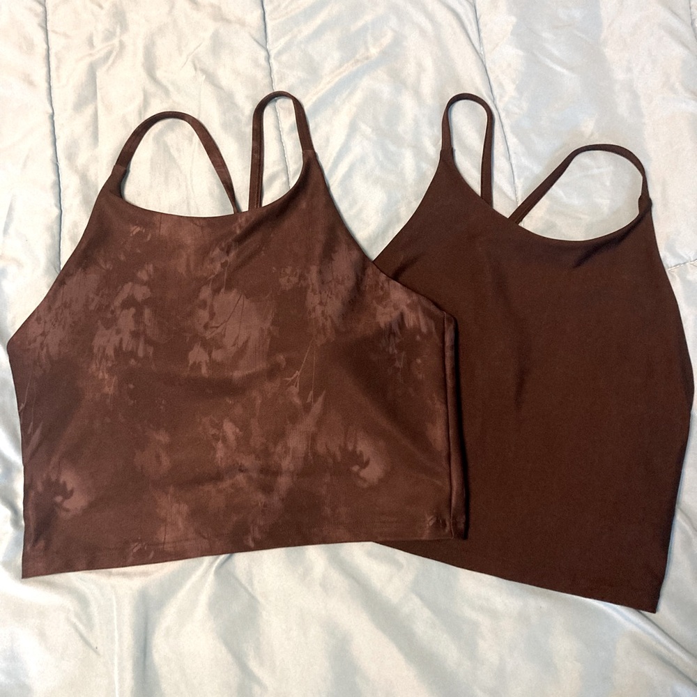 Longline Sports Bra Crop Top tie dye old navy bundle